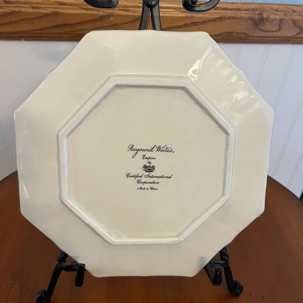 Raymond Waites Zebra plate‎ decorative